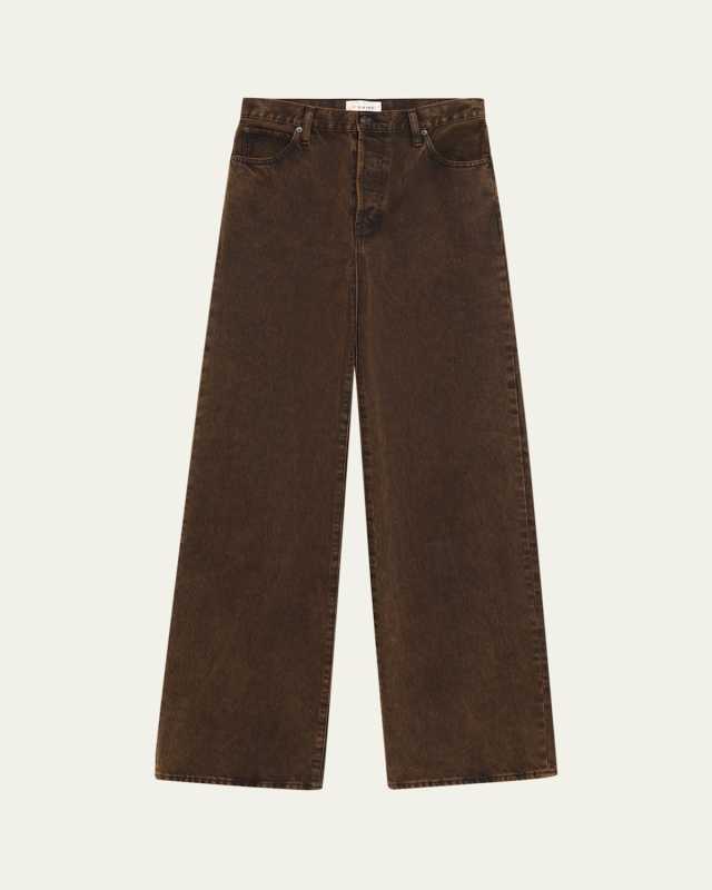 The Collegiate Wide-Leg Jeans